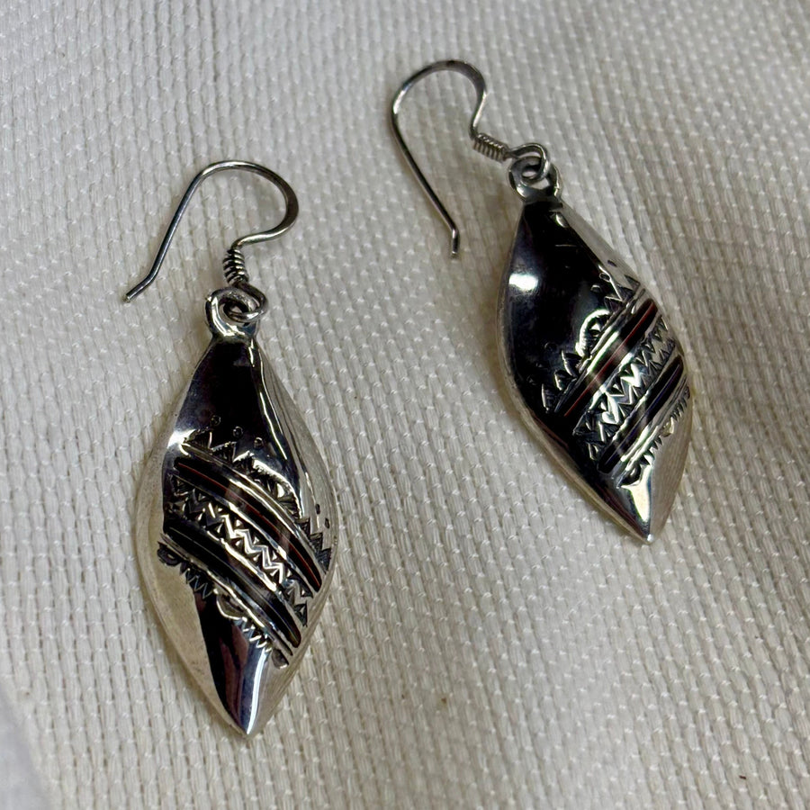 ZOYA - Silver Drop Earrings