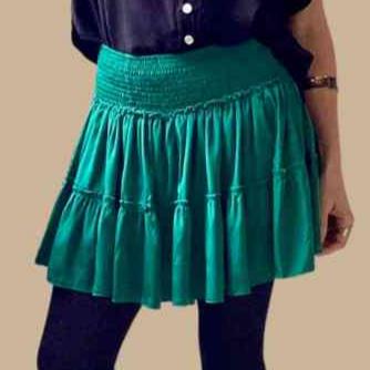 Disco Skirt - Emerald