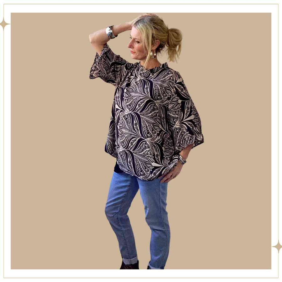 GWEN silk blouse - Layla