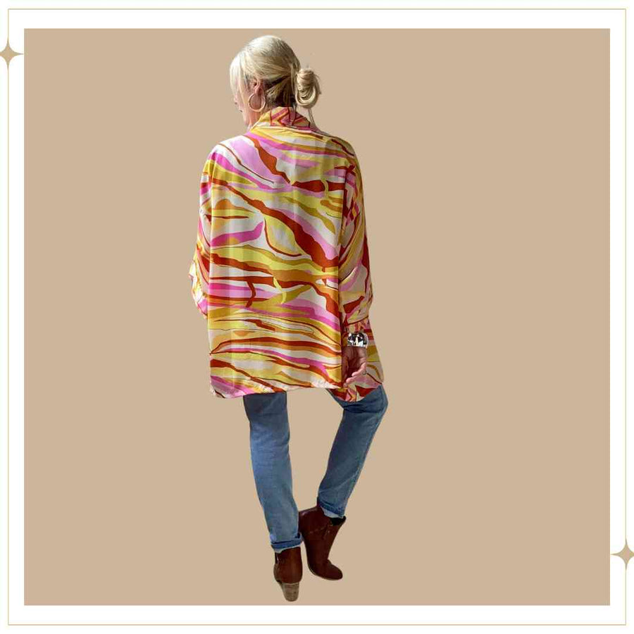 SOLACE Kimono - Calesco (Yellow)