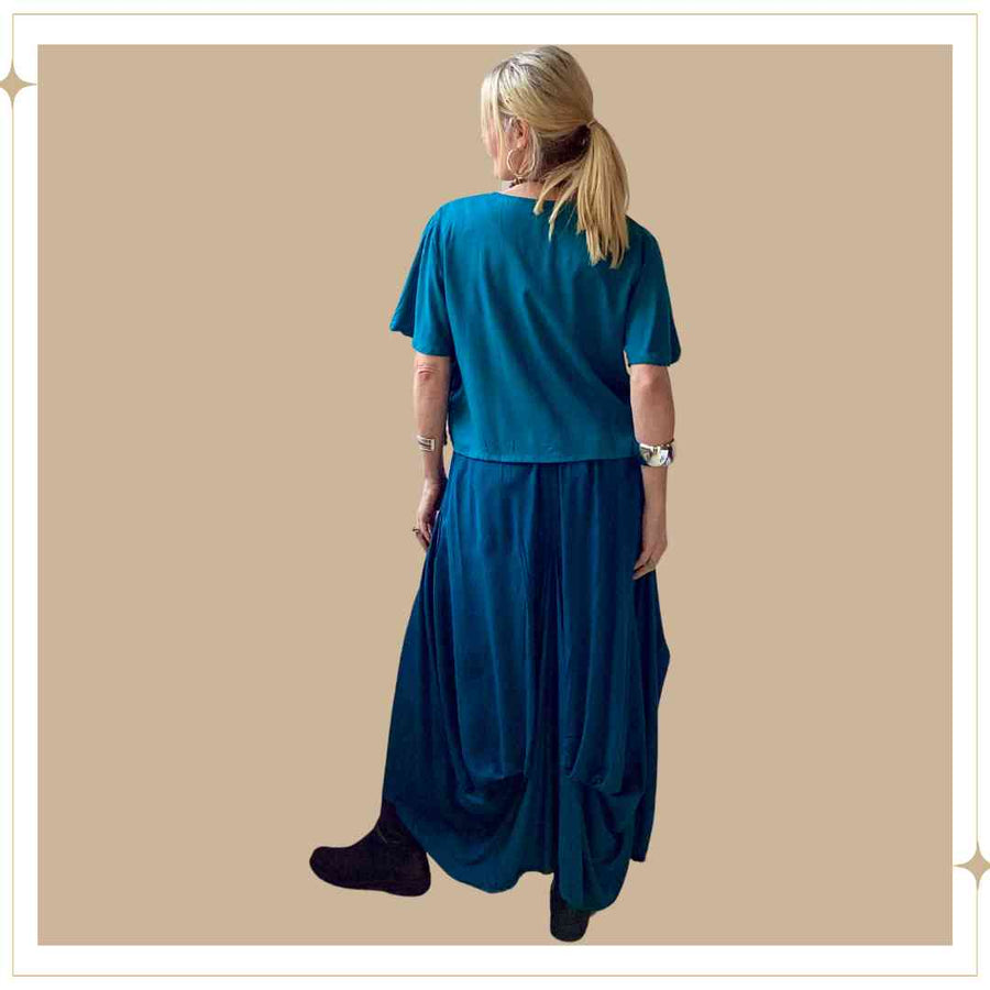 SYLVIE skirt - Sea