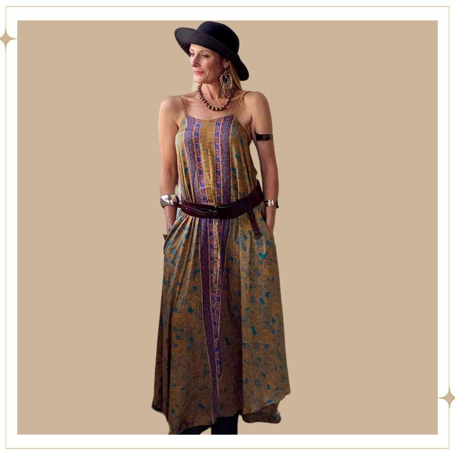 Summer Dress - Silk - One-Off - S/M