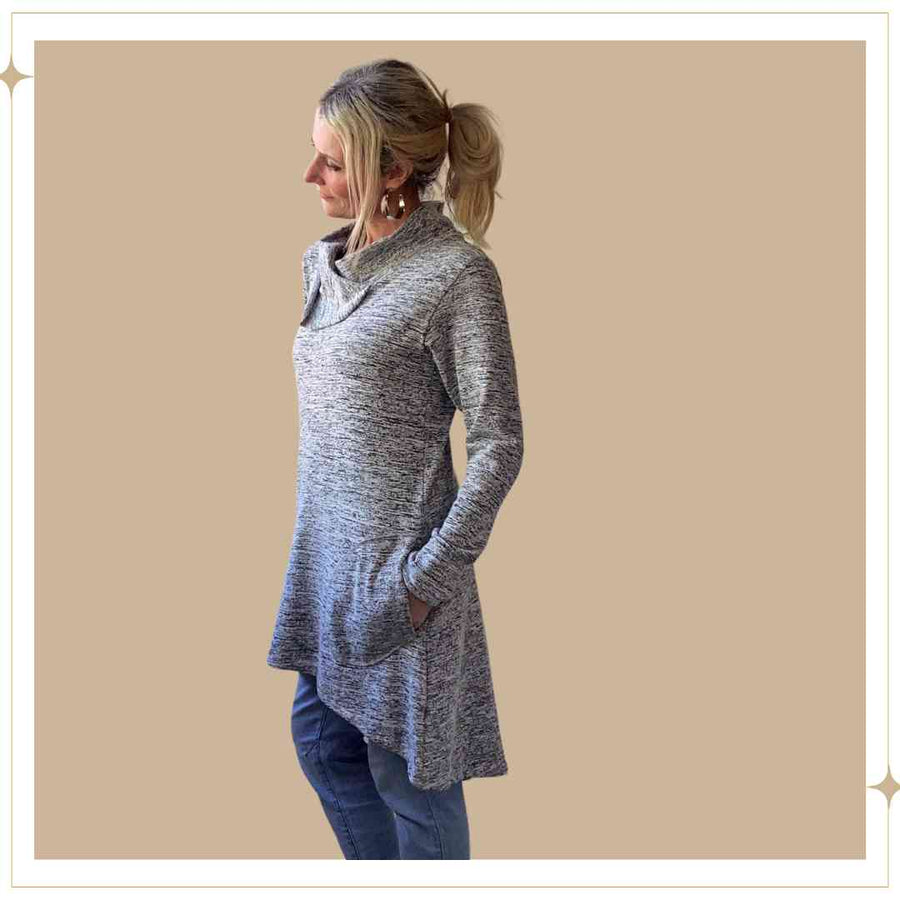 Stretch Tunic - Grey