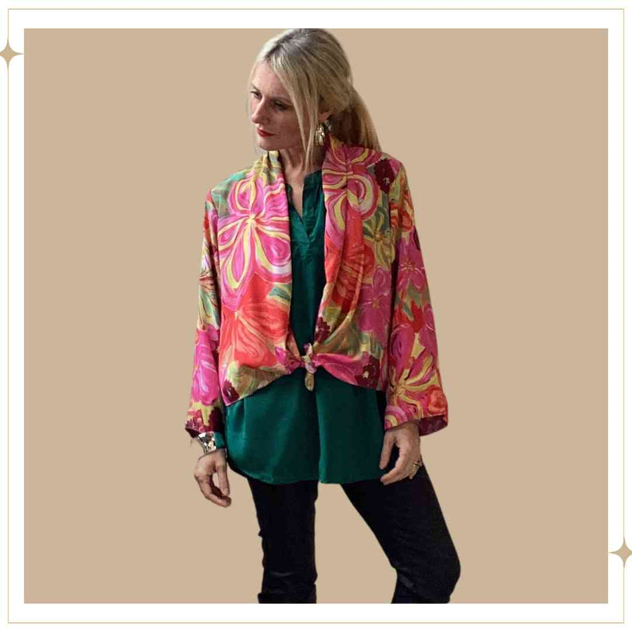 VIVA Reversible jacket - Flora